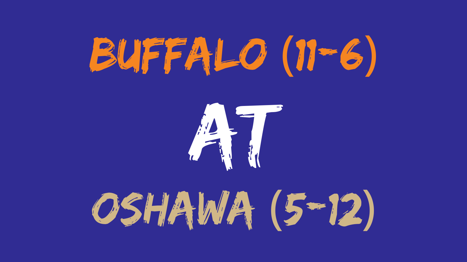 Bandits close out season in Oshawa tonight